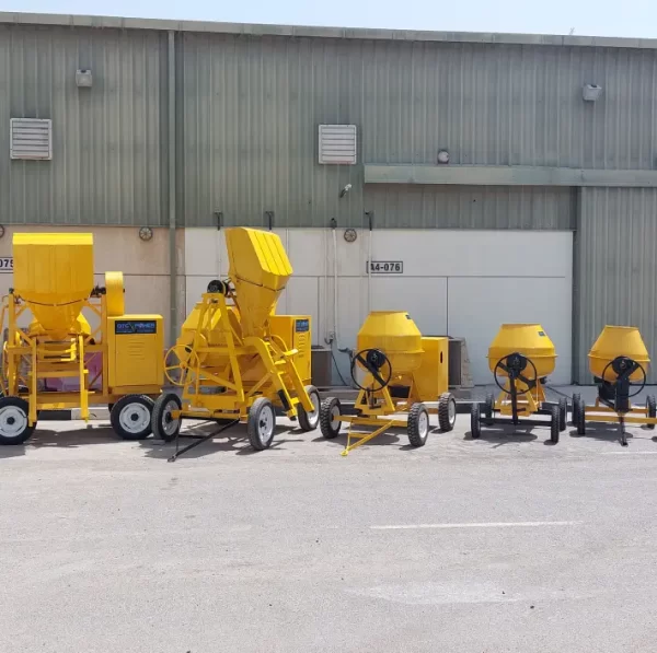 concrete mixers